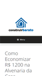 Mobile Screenshot of construirbarato.com.br